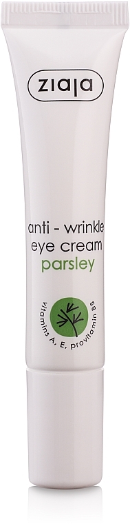 Parsley Eye Cream - Ziaja Cream Eye And Eyelid Anti-Wrinkle Parsley — photo N1