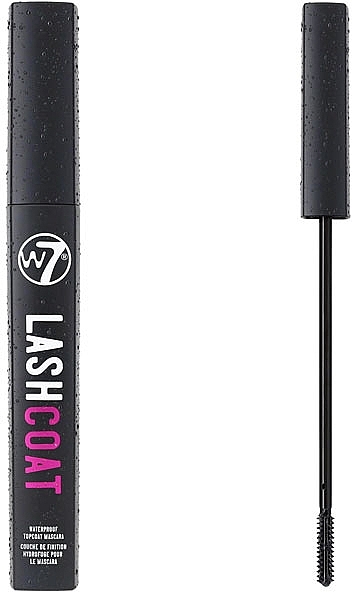 Mascara - W7 Lash Coat Waterproof Topcoat Mascara — photo N5