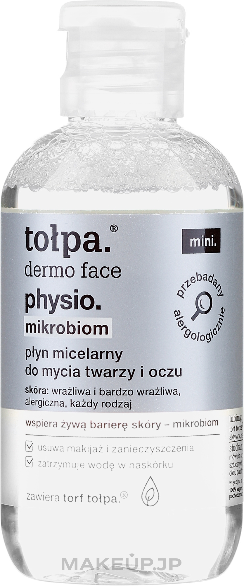 Face and Eye Cleansing Micellar Liquid - Tolpa Dermo Face Physio Mikrobiom Micellar Liquid — photo 100 ml