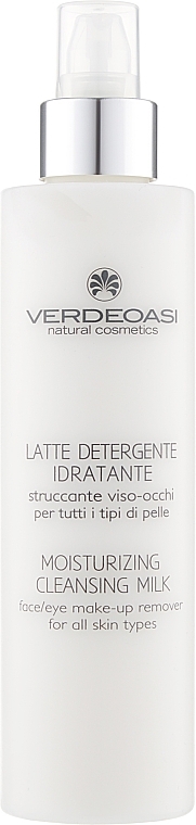 Moisturizing Makeup Remover Face & Eye Milk for All Skin Types - Verdeoasi Cleanse Moisturizing Cleansing Milk — photo N1