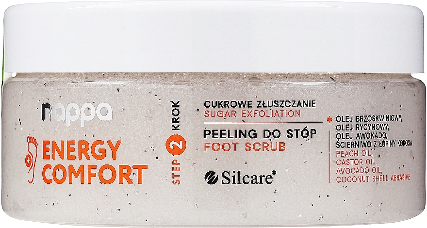 Sugar Foot Scrub - Silcare Nappa Natural Sugar Foot Scrub — photo N1