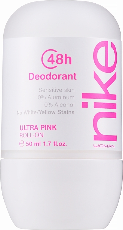 Deodorant - Nike Woman Ultra Pink Roll On — photo N1