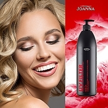 UV Filter Cherry Scent Shampoo for Colored Hair - Joanna Professional Hairdressing Shampoo — photo N7