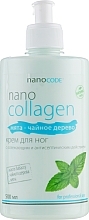 Mint & Tea Tree Foot Cream - NanoCode NanoCollagen — photo N2