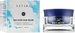 Fragrances, Perfumes, Cosmetics Multi-Active Facial Peeling - Satara Dead Sea Multi Active Facial Peeling