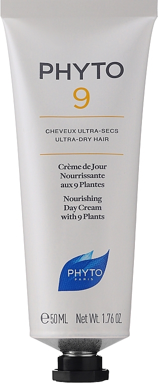 Nourishing Cream for Very Dry Hair - Phyto 9 Nourishing Day Cream with 9 Plants  — photo N1