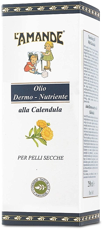 Calendula Body Oil - L'Amande Dermo Oil Nourishing With Calendula — photo N2