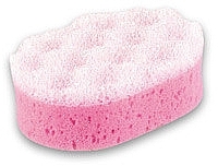 Fragrances, Perfumes, Cosmetics Oval Bath Sponge 30420, pink - Top Choice