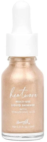 Liquid Highlighter - Barry M Heatwave Multi-Use Liquid Shimmer — photo N1