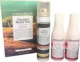 Fragrances, Perfumes, Cosmetics Set - Waterclouds Travelers Beauty Box Color (h/spray/75ml + h/cond/70ml + h/sh/70ml)