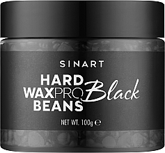 Fragrances, Perfumes, Cosmetics Depilation Wax Granules "Black" - Sinart Hard Wax Pro Beans Black