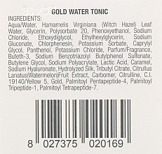 Golden Toning Facial Water - Orising Skin Care Gold Water Tonic — photo N3