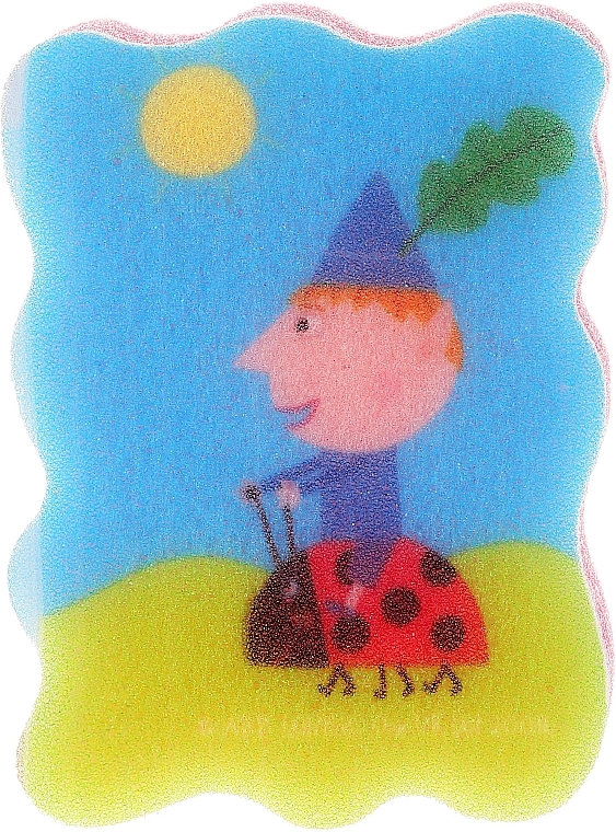 Baby Sponge "Ben and Holly", Ben and Ladybug - Suavipiel Ben & Holly — photo N1