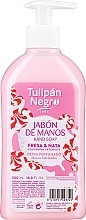 Strawberry Hand Cream Soap - Tulipan Negro Strawberry Cream Hand Soap — photo N2