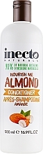 Fragrances, Perfumes, Cosmetics Almond Oil Conditioner - Inecto Naturals Almond Conditioner