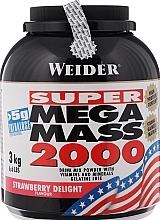 Fragrances, Perfumes, Cosmetics Gainer - Weider Mega Mass 2000 Strawberry