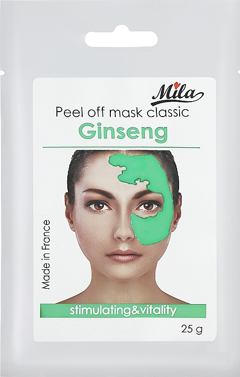 Classic Powder Alginate Mask 'Vitality. Ginseng' - Mila Mask Classic Vitaliti Powder — photo N4