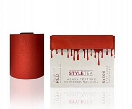 Hair Foil with Easy Glide Dispenser, 5x300, red - StyleTek — photo N1