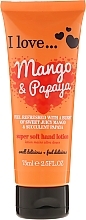 Fragrances, Perfumes, Cosmetics Super Gentle Hand Lotion "Mango and Papaya" - I Love... Mango & Papaya Super Soft Hand Lotion
