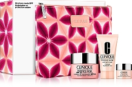 Fragrances, Perfumes, Cosmetics Set - Clinique Moisture Meets SPF (cr/50ml + mask/30ml + eye/gel/5ml + bag)