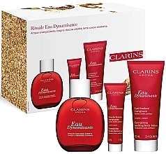 Clarins Eau Dynamisante - Set (edt/100ml + b/lot/100ml + sh/gel/30ml) — photo N1