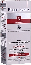 Moisturizing-Strengthening Face Cream - Pharmaceris N Vita Capilaril Moisturizing-Strengthening Face Cream SPF20 — photo N2