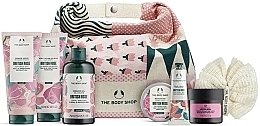 Fragrances, Perfumes, Cosmetics Set, 8 products - The Body Shop Bloom & Glow British Rose Ultimate Gift