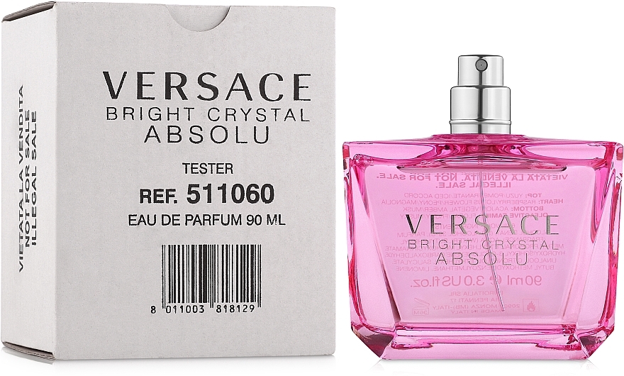 Versace Bright Crystal Absolu - Eau (tester without cap) — photo N2