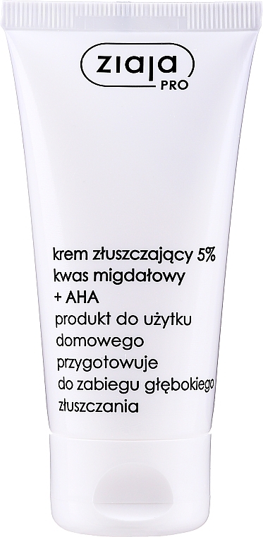 Exfoliating 5% Mandelic Acid & ANA Face Cream - Ziaja Pro Exfoliating Face Cream with 5% Almond and AHA — photo N3