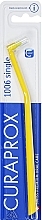 Fragrances, Perfumes, Cosmetics Mono Toothbrush "Single CS 1006", yellow - Curaprox