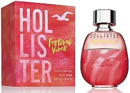 Fragrances, Perfumes, Cosmetics Hollister Festival Vibes For Her - Eau de Parfum (tester with cap)