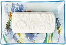 Fragonard Belle De Paris Soap & Soapdish Set - Set (soap/150 g + soapdish/1 pcs) — photo N1