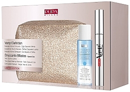 Fragrances, Perfumes, Cosmetics Set - Pupa Limited Edition (mascara/8ml + remover/50ml + bag)