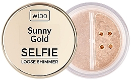 Highlighter - Wibo Sunny Gold Selfie Loose Shimmer — photo N1