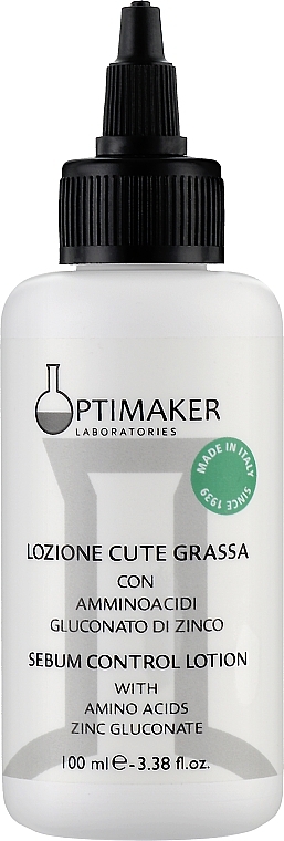 Sebum-Regulating Hair Lotion - Optima Lozione Cute Grassa — photo N1