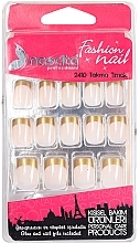 Fragrances, Perfumes, Cosmetics False Nails, 24 pcs - Nascita Professional French Nail 603