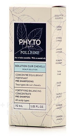 強化ヘアコンセントレート - Phyto Polleine Scalp Solution Fortifying Balancing Concentrate — photo N1