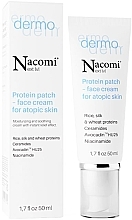 Fragrances, Perfumes, Cosmetics Face Cream - Nacomi Protein Patch Face Cream Atopic Skin