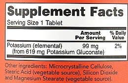 Potassium Gluconate, 99 mg - Now Foods Potassium Gluconate — photo N5