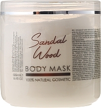 Fragrances, Perfumes, Cosmetics Sandalwood Face & Body Mask - Sezmar Collection Professional Body Mask Sandal Wood