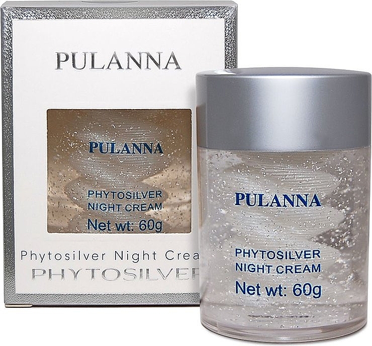 Phytosilver Night Face Cream - Pulanna Phytosilver Night Cream — photo N1