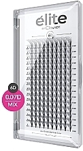 Fragrances, Perfumes, Cosmetics False Lashes 'Elite', 6D, D, 007, mix - Clavier