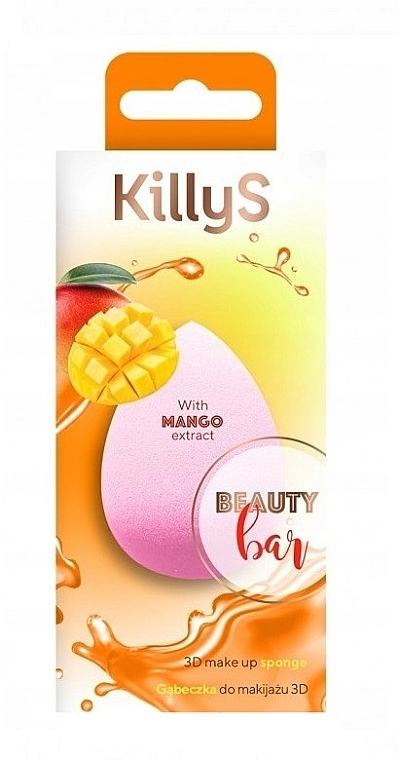 マンゴーエキス配合 化粧スポンジ - Killys Beauty Bar 3D	 — photo N1