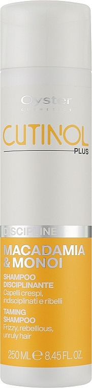 Discipline Shampoo - Oyster Cutinol Plus Macadamia & Monoi Oil Discipline Shampoo — photo N1