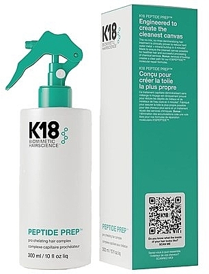 Chelating Hair Complex - K18 Hair Biomimetic Hairscience Peptide Prep Chelating Hair Complex — photo N2