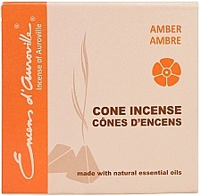 Amber Incense Cones - Maroma Encens d'Auroville Cone Incense Amber — photo N2