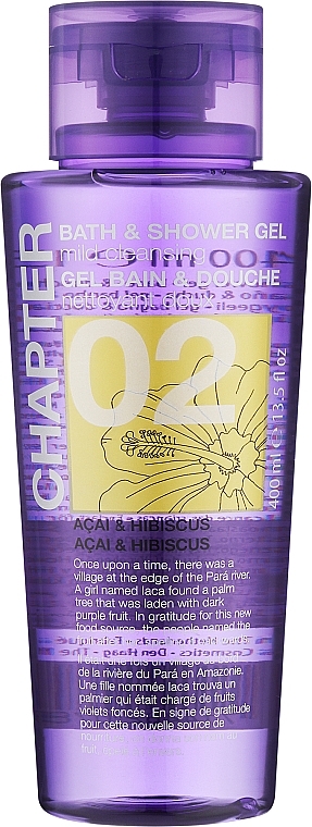 Acai & Hibiscus Bath & Shower Gel - Mades Cosmetics Chapter 02 Acai & Hibiscus Body Wash — photo N1