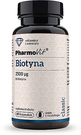 Biotin Dietary Supplement - Pharmovit Classic — photo N1