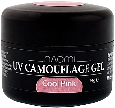 Fragrances, Perfumes, Cosmetics Camouflage Nail Gel - Naomi UV Gel Camouflage