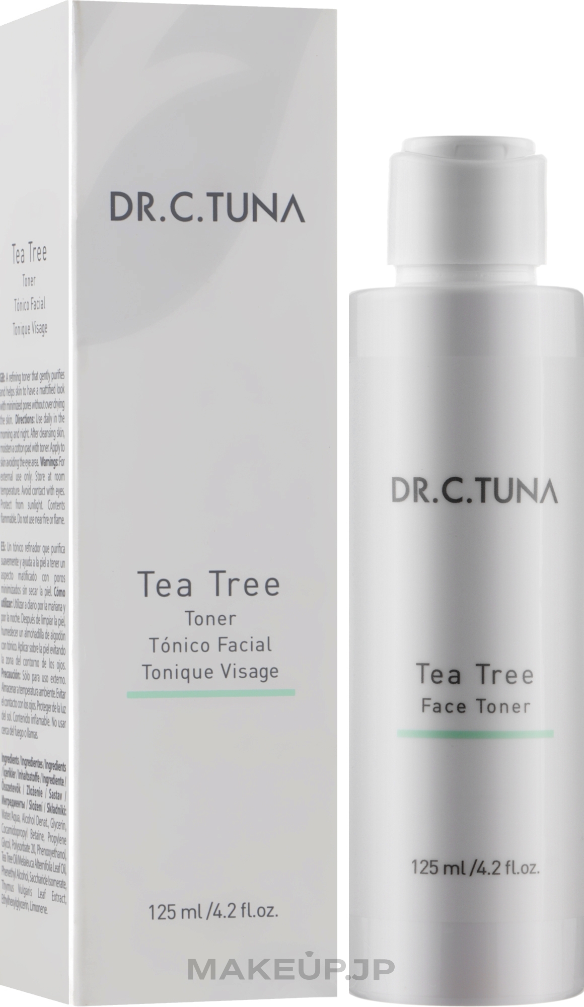 Face Toner with Tea Tree Oil - Farmasi Dr.Tuna Twa Tree Toner — photo 125 ml